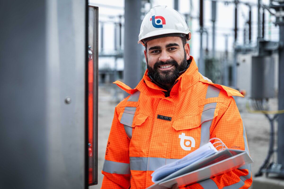 Werkvoorbereider in het veld